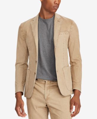 polo ralph lauren men's stretch chino sport coat