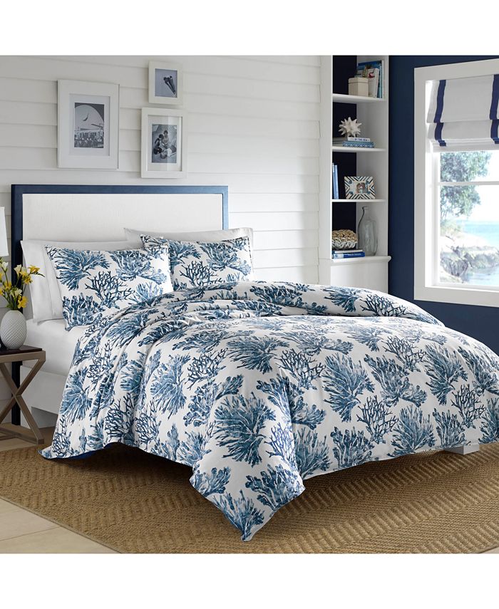 Nautica Cape Coral Cotton 3-Pc. Full/Queen Comforter Set - Macy's