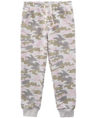 camo joggers girls