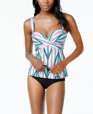 coco reef womens bra sized swimsuit tankini top