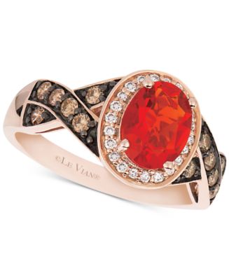 Le vian fire opal earrings sale