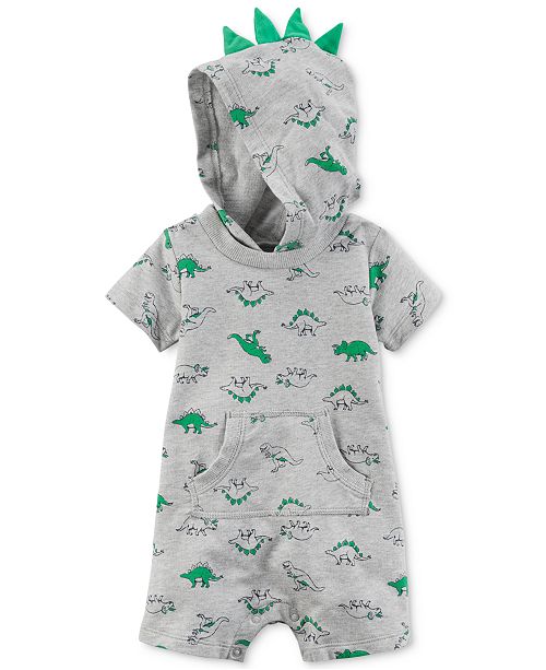 Carter's Hooded Dinosaur Cotton Romper, Baby Boys & Reviews All Baby