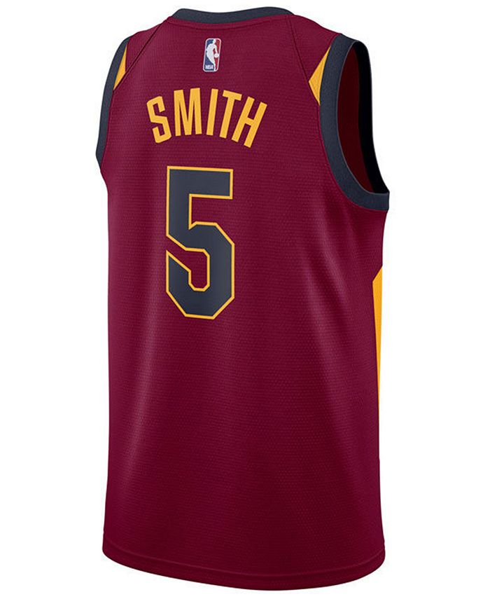 Nike Men's J.R. Smith Cleveland Cavaliers Icon Swingman Jersey - Macy's
