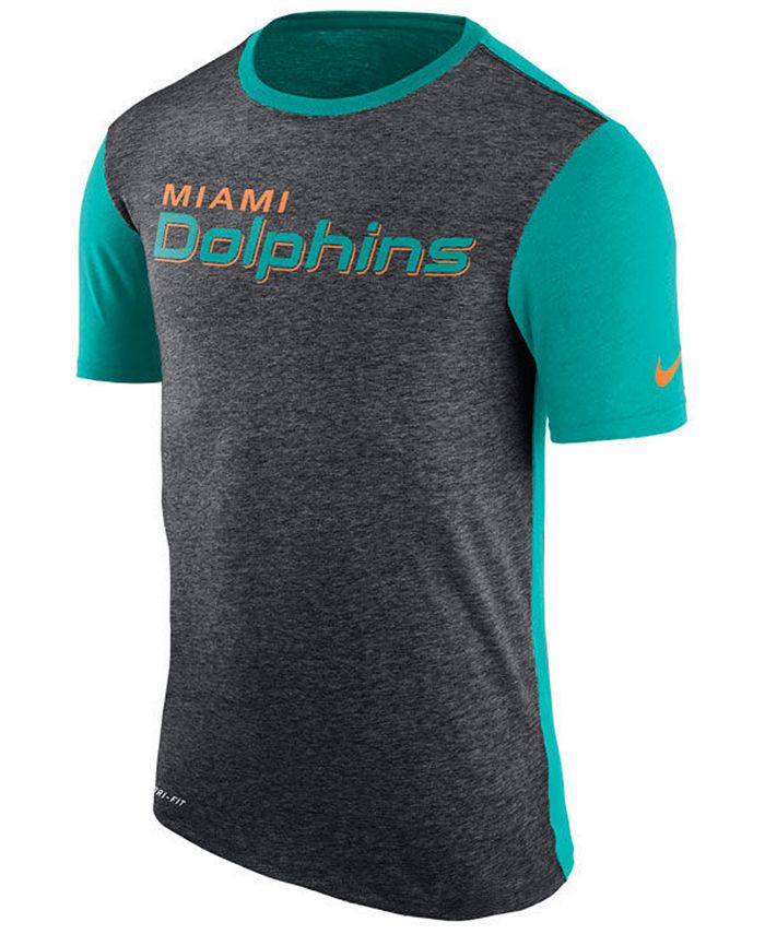 Nike Men's Miami Dolphins Color Dip T-Shirt - Macy's