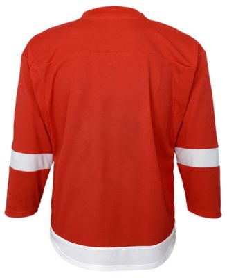 boys red wings jersey