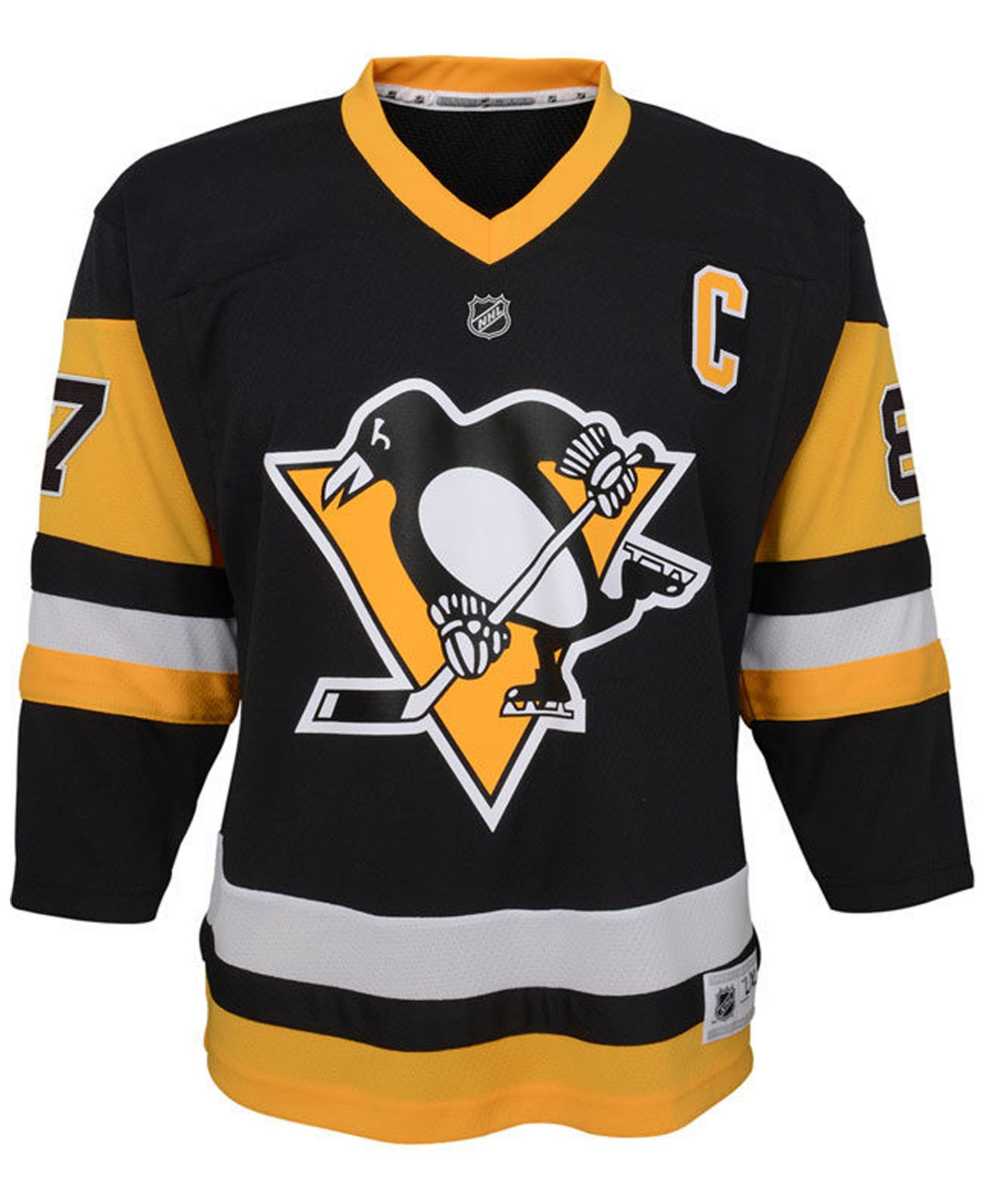 Sidney Crosby Pittsburgh Penguins Premier Player Jersey, Big Boys (8-20)