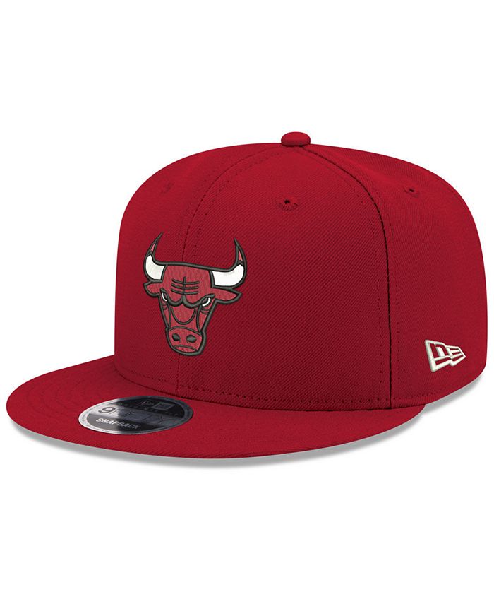 New Era Chicago Bulls Basic Link 9FIFTY Snapback Cap - Macy's