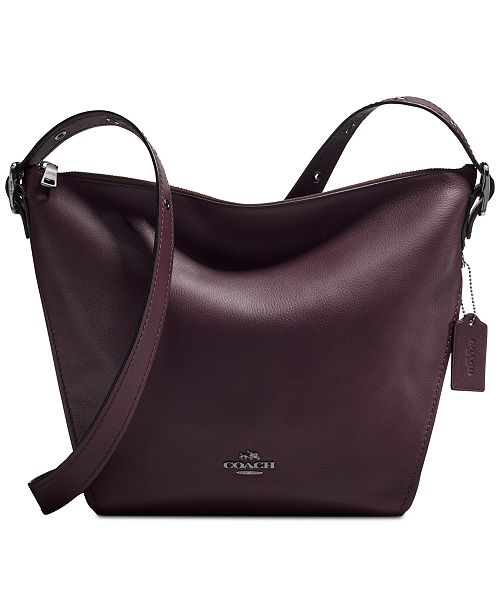 COACH Large Crossbody Dufflette - Handbags & Accessories - Macy&#39;s