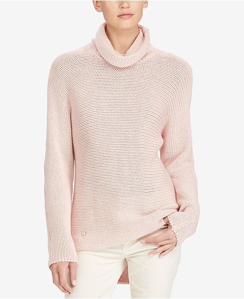 Lauren Ralph Lauren Relaxed-Fit Draped Sweater & Reviews - Sweaters ...