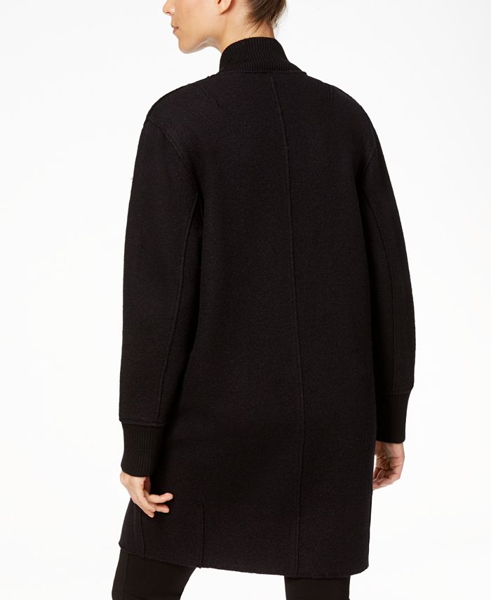 Eileen Fisher Wool Bomber Coat - Macy's