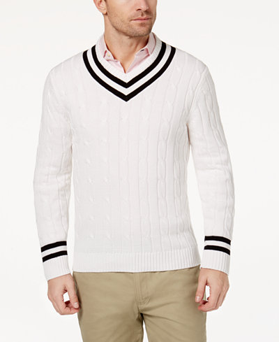 Club Room Men's Cricket Sweater, Created for Macy's - Sweaters - Men ...