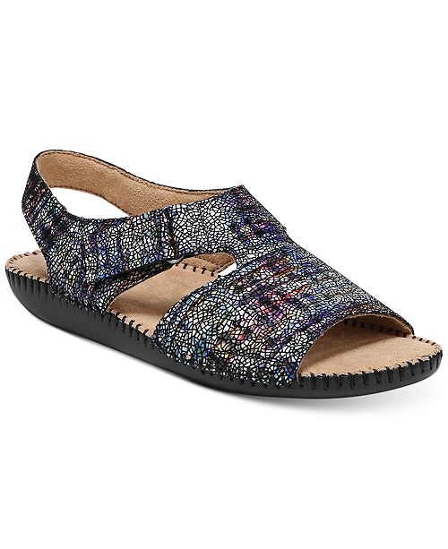 Naturalizer Scout Flat Sandals & Reviews - Sandals & Flip Flops - Shoes - Macy&#39;s