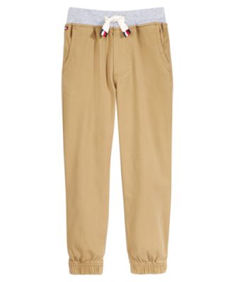 tommy hilfiger khaki joggers