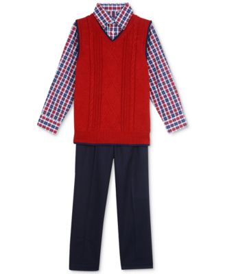 baby boy sweater vest outfits