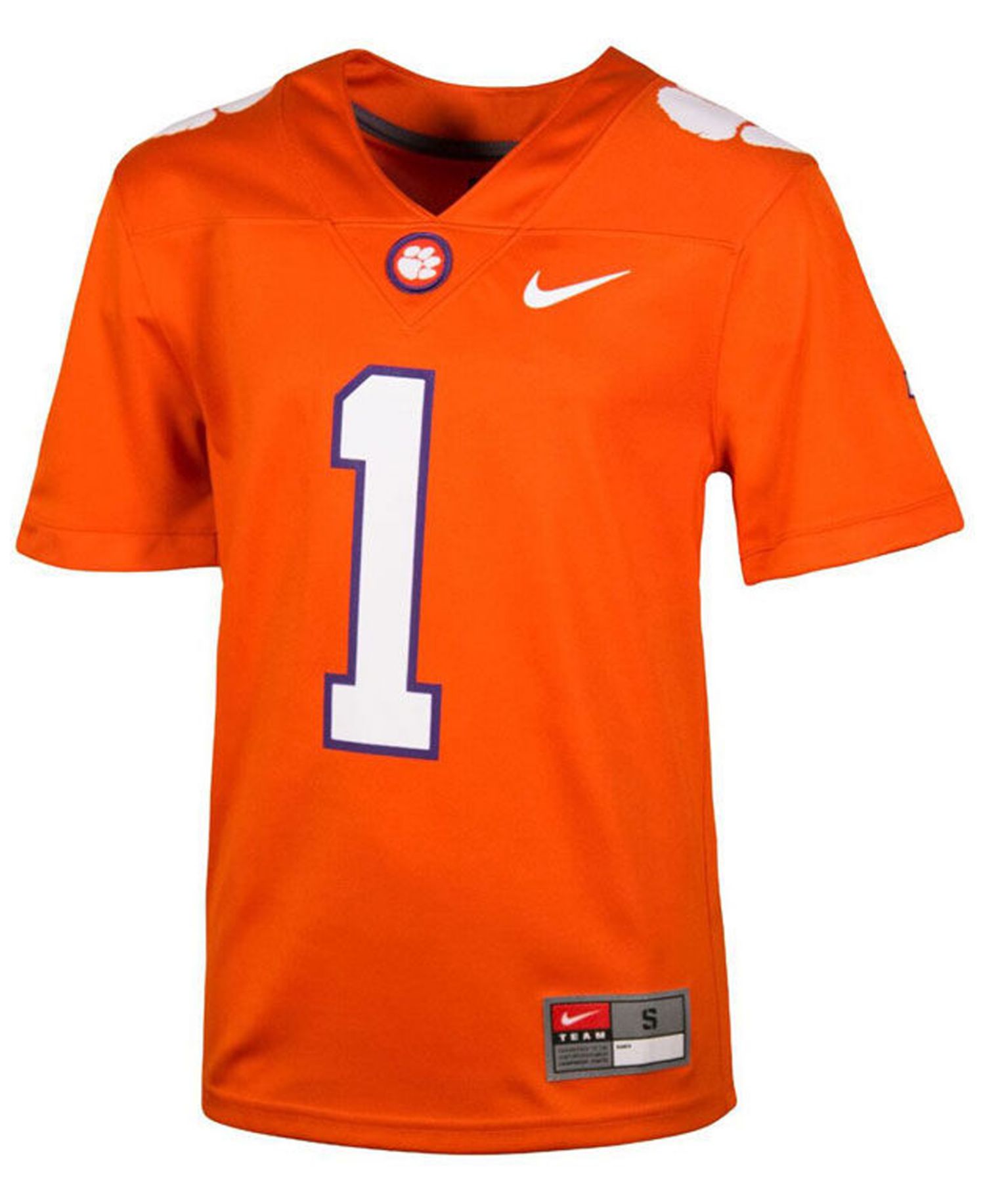 Clemson Tigers Replica Football Game Jersey, Little Boys (4-7)