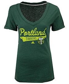 Women's Portland Timbers Tail Stack T-Shirt
