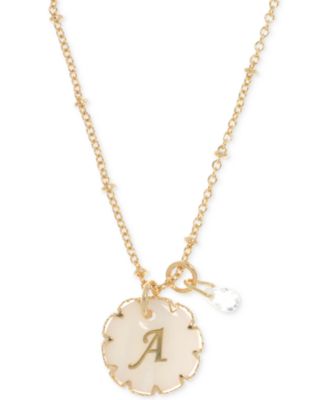 lonna and lilly initial necklace