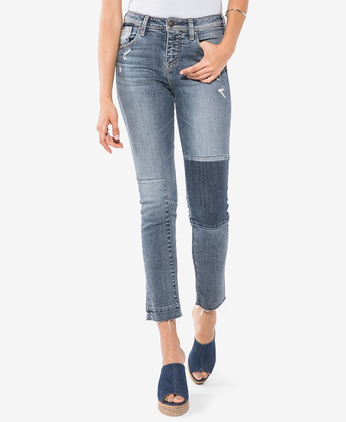 izzy high rise cropped jeans