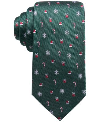 Club Room Men's Holiday Medley Silk Tie, Created for Macy's - Macy's