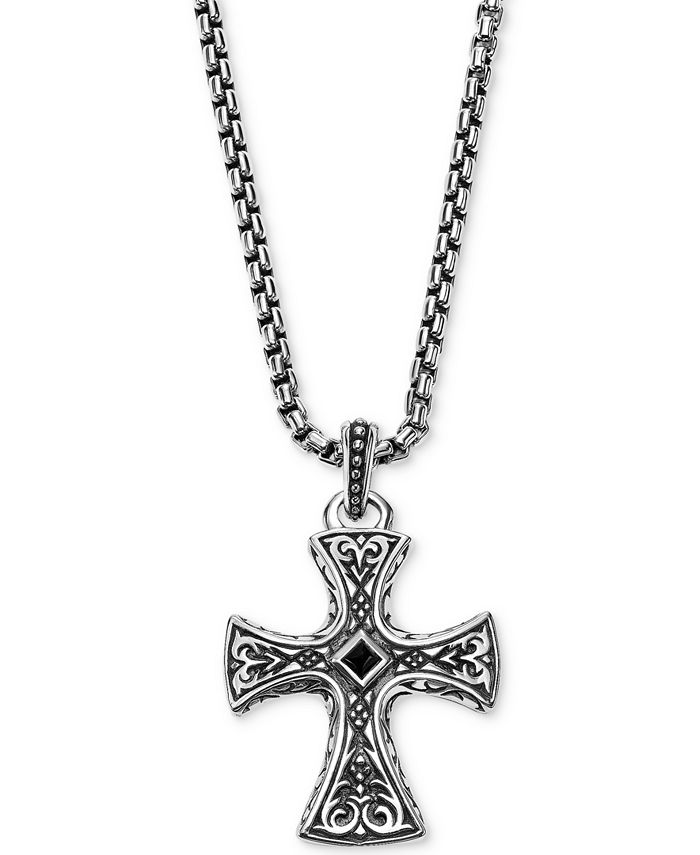 Scott Kay Men s Onyx Pendant Necklace in Sterling Silver Macy s
