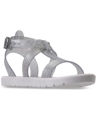 Nine West - Girls' Heyleigh Gladiator Jelly Sandals from Finish Line