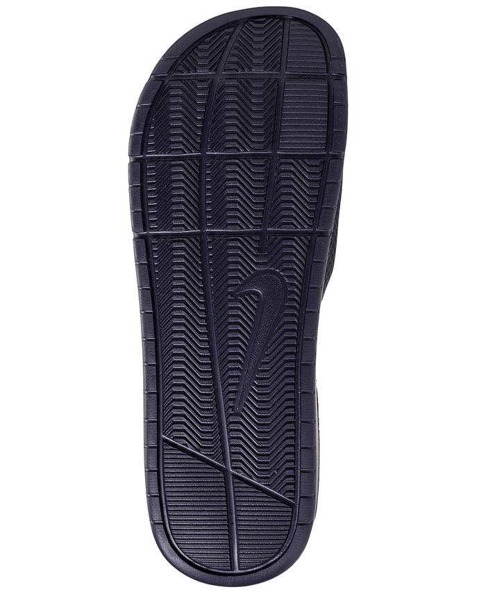 Nike Men's Benassi Solarsoft Slide Sandals from Finish Line - Macy's