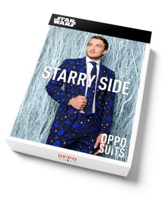 OppoSuits Men's Slim-Fit Starry Side Star Wars Suit and Tie
