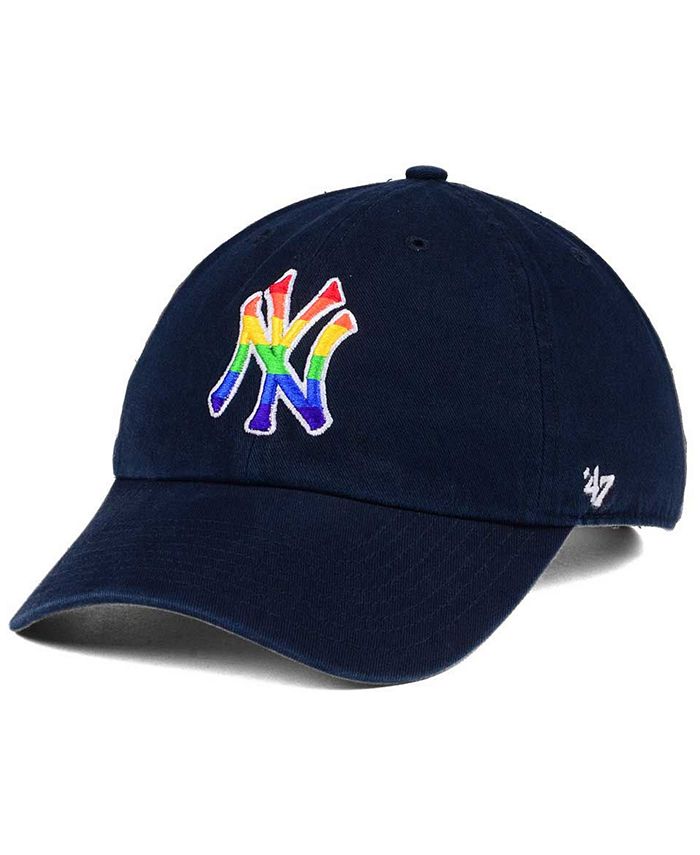 47 Brand New York Yankees Pride CLEAN UP Cap - Macy's