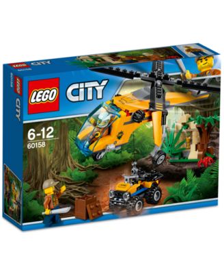 LEGO® City 201-Pc. Jungle Cargo Helicopter Set 60158
