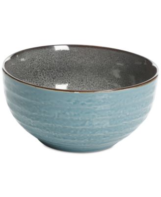 Gibson Laurie Gates - Reactive Bowls Collection Tall Teal/Gray Bowl