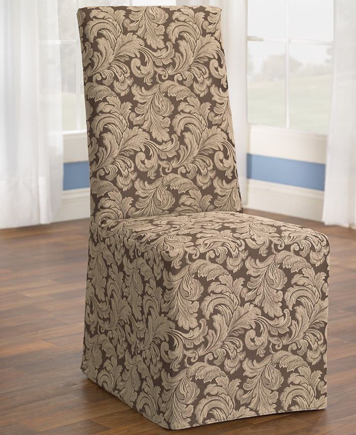 Sure Fit Scroll Dining Room Chair Slipcover Macy's
