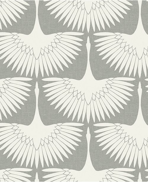 Tempaper Genenieve Gorder For Feather Flock Self Adhesive