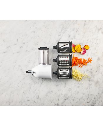 Kitchenaid Fresh Prep Slicer/shredder Attachment - White Ksmvsa : Target