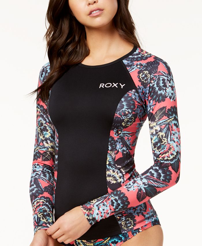 Roxy LongSleeve Rash Guard & Reviews Swimsuits & CoverUps Women
