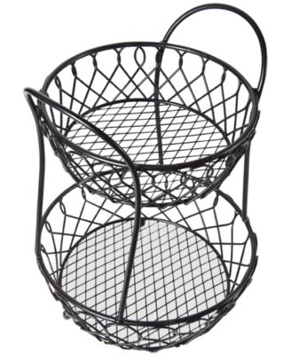 Gourmet Basics By Loop &amp; Lattice 2-Tier Basket