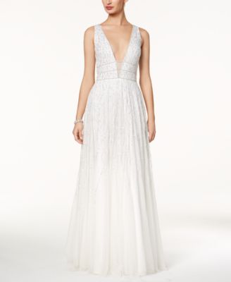 macys adrianna papell wedding dress