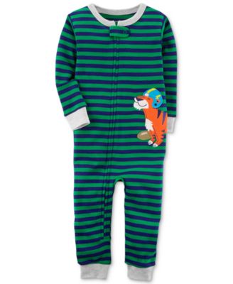 Carter's - Tiger Stripe-Print Cotton Pajamas, Baby Boys (0-24 months)