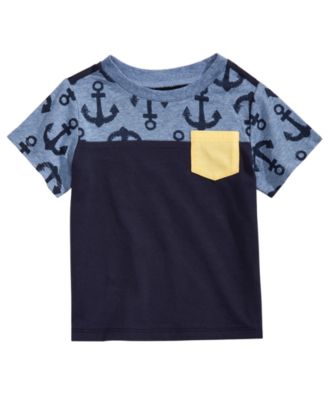 First Impressions - Pocket Cotton T-Shirt, Baby Boys (0-24 Months)