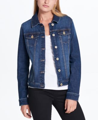 Hilfiger Denim Jacket, Created for Macy's & Reviews - Jackets & Blazers Women - Macy's