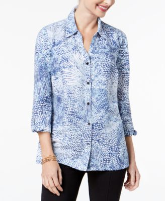 JM Collection Tie-Sleeve Necklace Dress main image 0