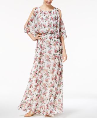 georgette maxi dress