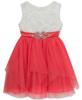 Girls L/S Cascade Dress main image 1