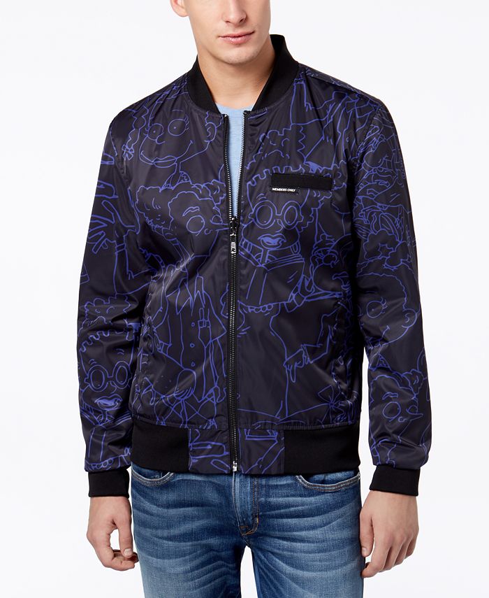 Member s Only Members Only Men s Reversible Nickelodeon Jacket