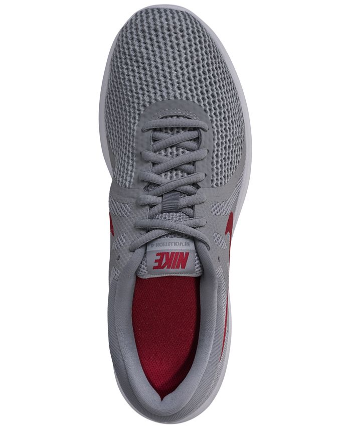 Nike Men's Revolution 4 Wide Width (4E) Running Sneakers from Finish ...