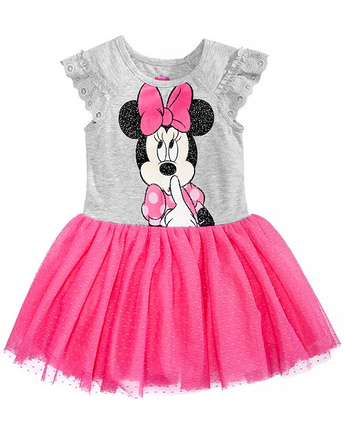 Disney Minnie Mouse Glitter Dress, Little Girls Dresses Kids Macy's