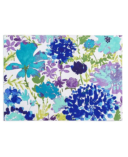Fiesta Garden Floral 13" x 18" Placemat & Reviews Table Linens Dining Macy's