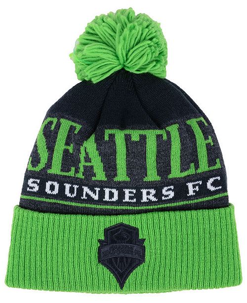 Adidas Seattle Sounders Fc Pom Knit Reviews Sports Fan Shop By
