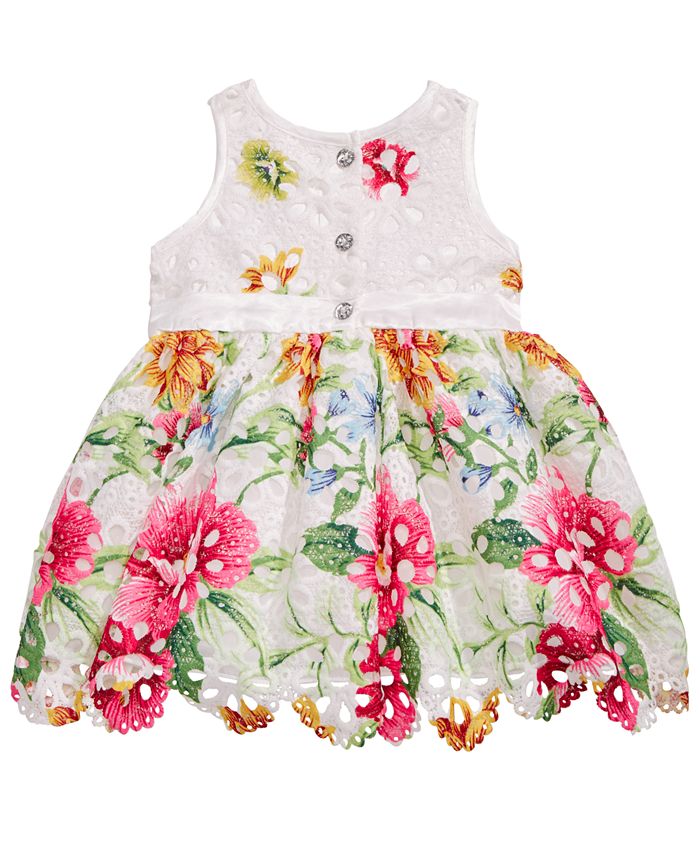 Nanette Lepore Printed Lace Dress, Baby Girls - Macy's