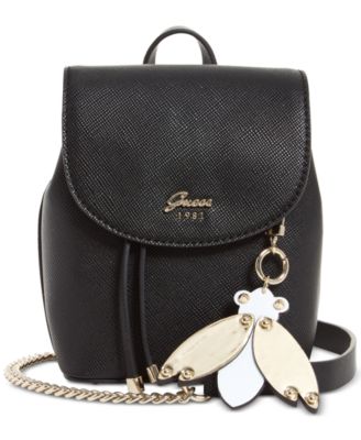 GUESS Varsity Pop Mini Pin Up Convertible Backpack - Macy's