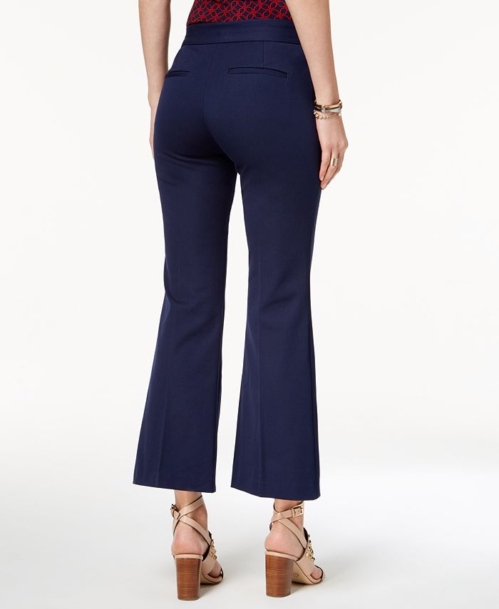Michael Kors Petite FlareLeg Cropped Sailor Pants Macy's